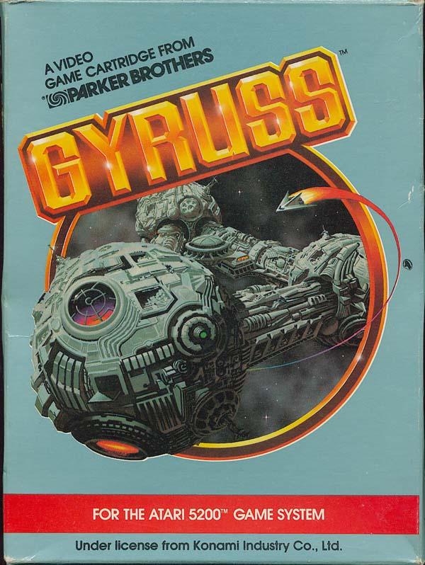 Gyruss (1982) (Parker Bros) Box Scan - Front
